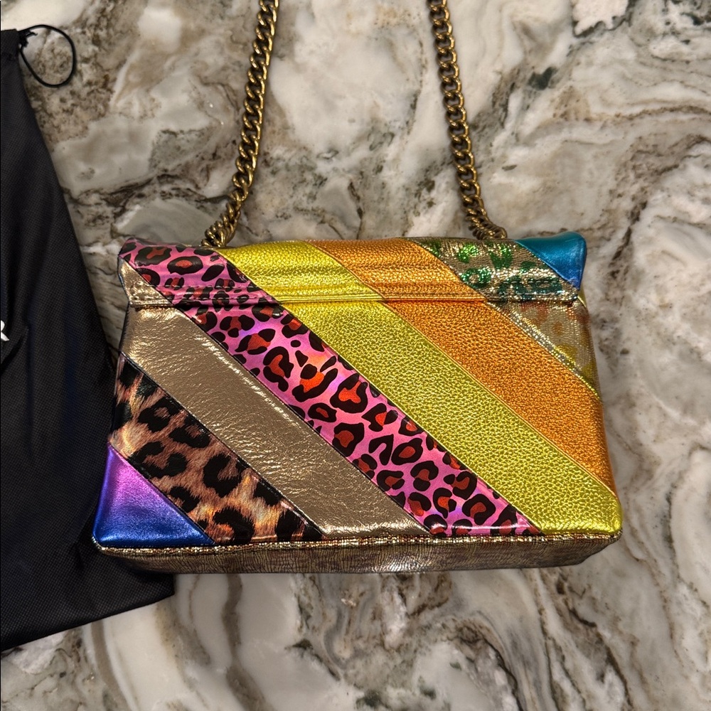 Kurt Geiger NWOT Vibrant Print Shoulder Bag - Picture 14 of 14